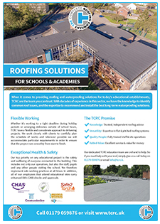 TCRC Schools Leaflet