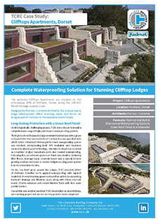 Clifftops Lodges, Dorset case study