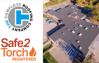 Fire-safe roofing